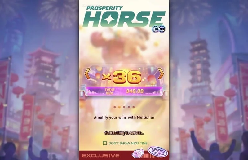 Prosperity Horse - progresibong multiplier sa espesyal na mode