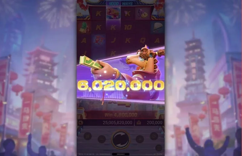 Prosperity Horse - kabuuang panalo sa scoreboard